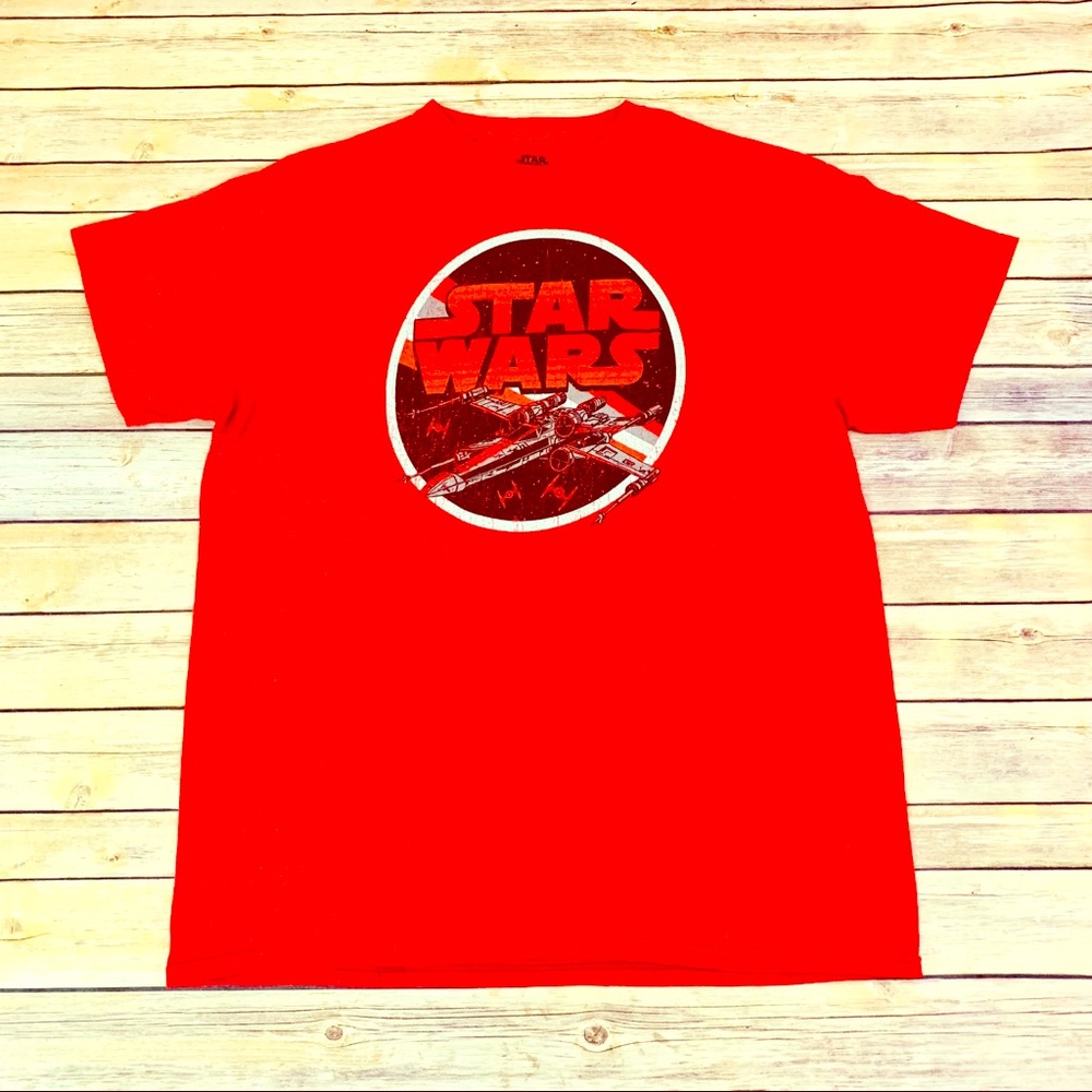 Star Wars X-wing graphic t shirt size large